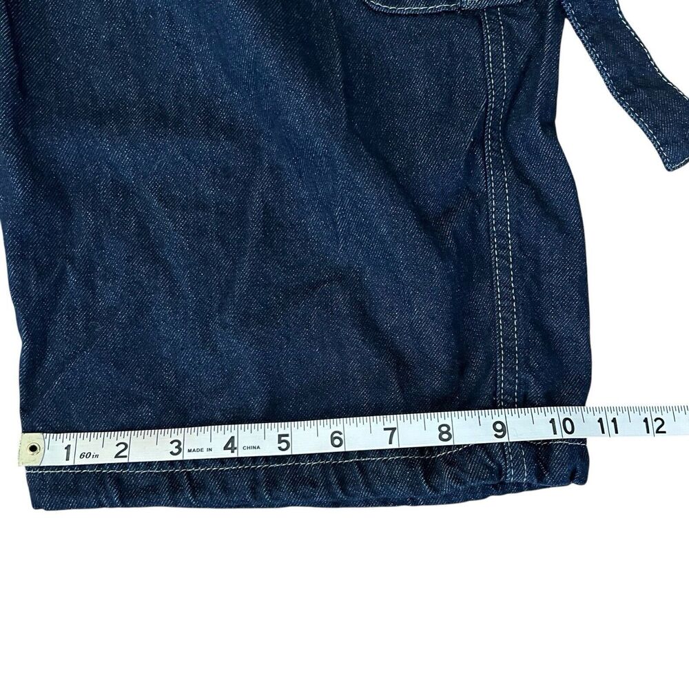 BDG Baggy Low Rise Strappy Denim Cargo Pants Urban Wide Leg Oversized Fit 26W - Picture 5 of 8